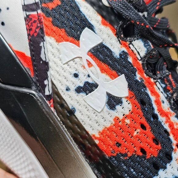 Under Armour Curry 2 Low Flotro Davidson PE Unreleased Shoes Men's 7.5 Black Red - Picture 3 of 15